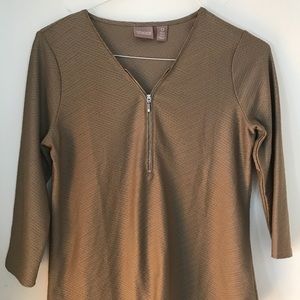 Chico’s blouse - tan